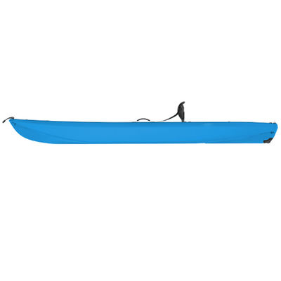 275 Lbs One Person Sit On Top Canoe LLDPE Plastic Single Seat Fishing Kayak