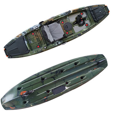 38.2kgs Fishing Foot Pedal Lightweight Sit On Top Kayaks Comfortable