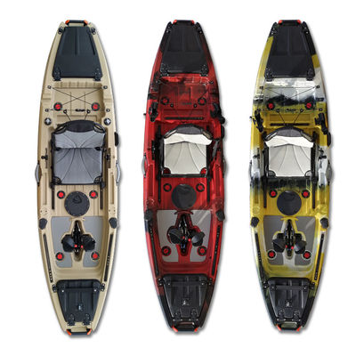 38.2kgs Fishing Foot Pedal Lightweight Sit On Top Kayaks Comfortable