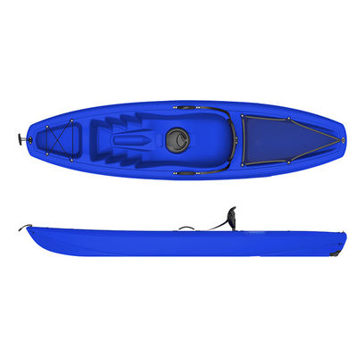 Blue Youth 1 Person Fishing Kayak Plastic Fishing 275 Lbs