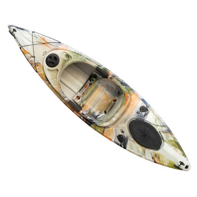 Old Town Pelican Sit In Fishing Kayak Huarui LLDPE Single Person Plastic Boat