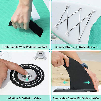 Ultra Light Surfing Touring Sup Board For Teens Youth 280LBS Capacity